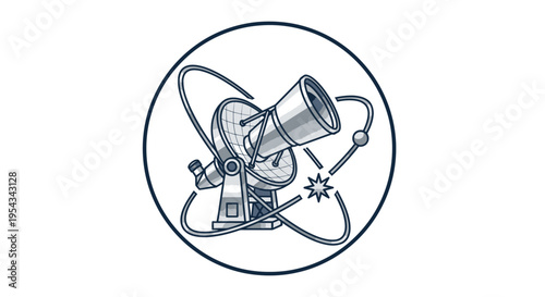 Astronomical Observation Equipment - Telescope and Star System