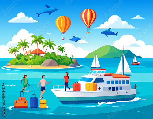 Island Hopping Ferry Day