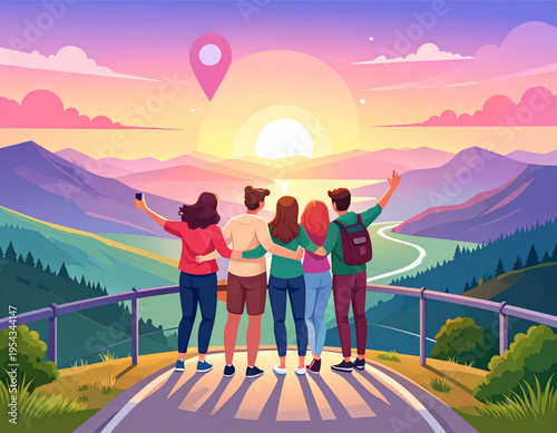 Scenic Overlook Selfie Stop