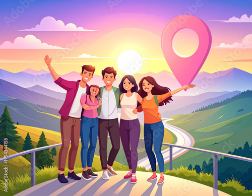 Scenic Overlook Selfie Stop