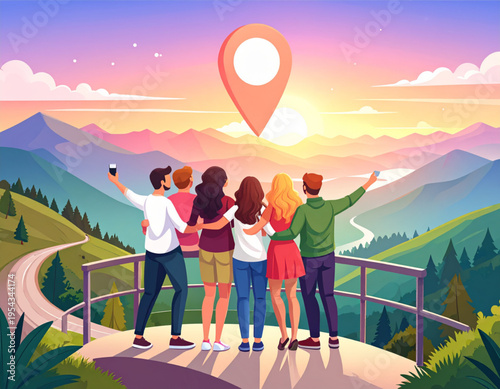 Scenic Overlook Selfie Stop