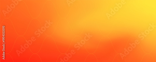 Red orange amber mustard coral gold yellow background. Color gradient ombre. Blurred line stripe. Bright hot fire burn. Design. Template. Blank. Minimal. Large wide banner. Panoramic.Print