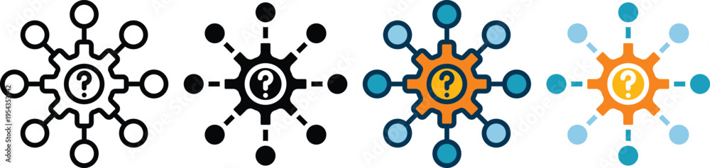 Obraz premium complexity multiple style collection