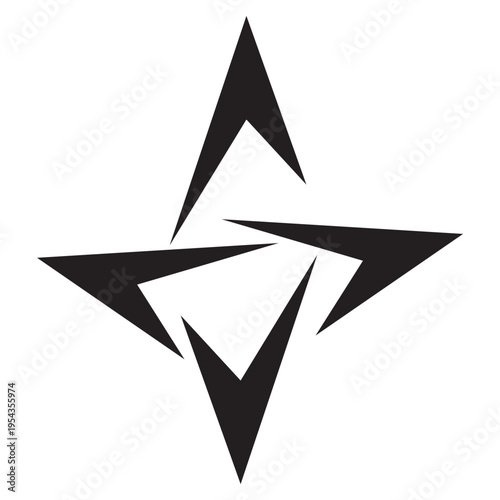 star logo icon vector design