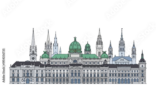 Historic Building Architecture City Hall.