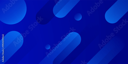 Abstract Blue Square. Can be used for posters, placards, brochures, banners, Vector ilustration