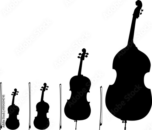 バイオリン属のアイコンセット