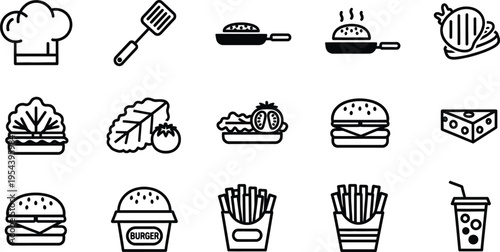 Food and drink icons