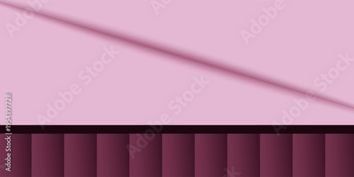 Purple modern papercut background with layered abstract design. Perfect for branding, web, social media, and print. High-quality vector, fully scalable and editable