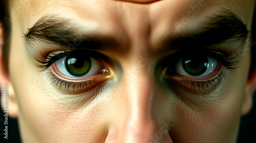 Envy (Green): A pair of eyes looking sideways, representing jealousy or covetousness