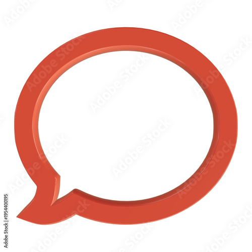 Speech bubble with dots for messaging and notification concepts