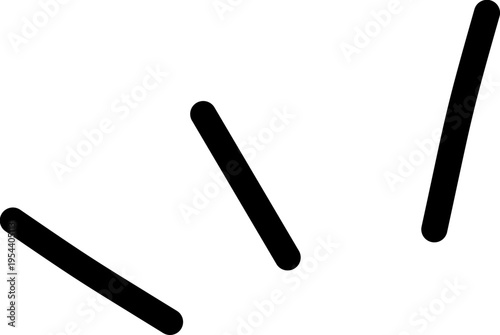 Hand Drawn Emphasis Lines Effect