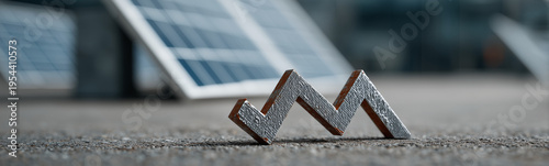 Solar Power Emblem: An eye-...