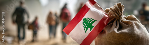 Lebanon Flag in Focus: A vi...