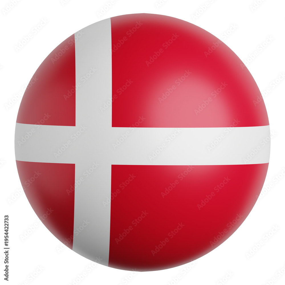 Obraz premium Country Ball Denmark
