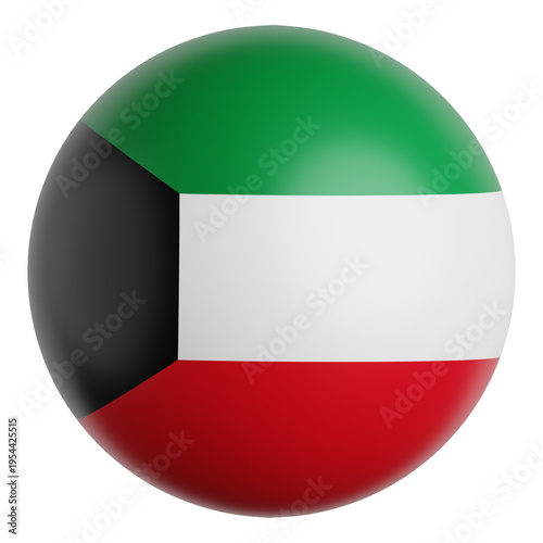 Free Download Country Ball Kuwait - GFXLoad