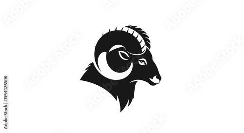 A minimalist logo for the RAM brand vector