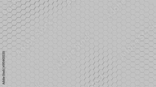 Clean Abstract 3D Hexagon Grid  Modern Corporate Tech Background  4K Seamless Loop