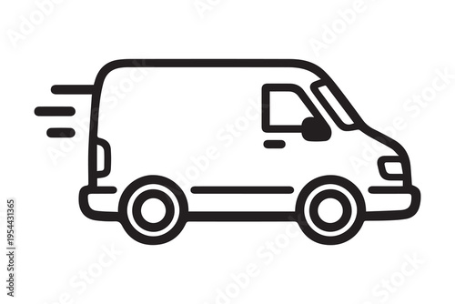 delivery van icon