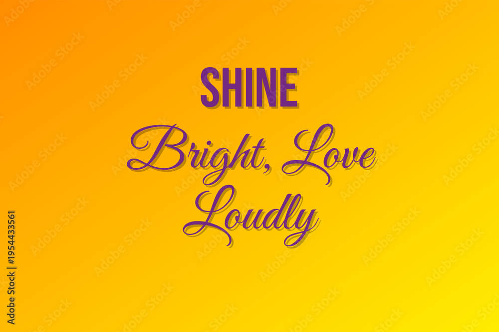 Fototapeta premium Shine Bright Yellow Orange Gradient Background