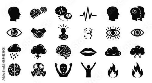 Massive Collection of Black Royal Crown Silhouette Vector Icons Featuring Diverse Majestic King Queen Prince and Princess Tiara Headwear Designs for Luxury Heraldic Branding