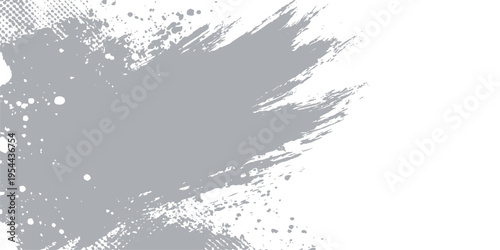 Abstract a stunning splash of grey paint, embodying raw energy and creative expression, perfect for adding a dynamic edge.