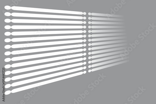 Window shadow overlay effect. Window frame shadow overlay with light on wall. Shadow overlay for product mockups