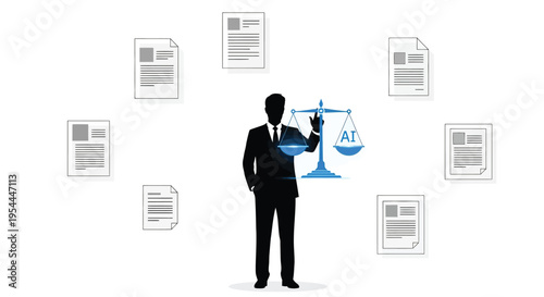 Justice and artificial intelligence balancing legal documents with technology
