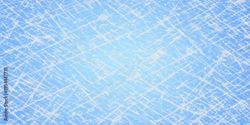 Abstract a close-up image showcases intricate textures, frozen water, a natural abstract of a vast ice surface. The light blue of ice creating depth and dimension to the scene. 