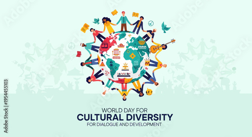 People Celebrating Cultural Diversity Together.