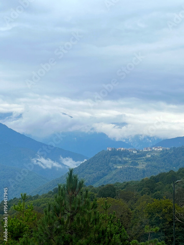 Mountains in Krasnaya Polyana, Sochi