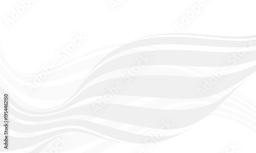 ねじれて曲がるストライプの束