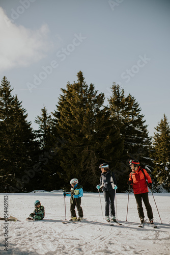 Winter adventure with a fam...