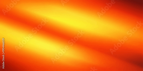 Abstract orange background design featuring a glowing sun flare and bright yellow energy patterns with a touch of red fire texture and motion blur art