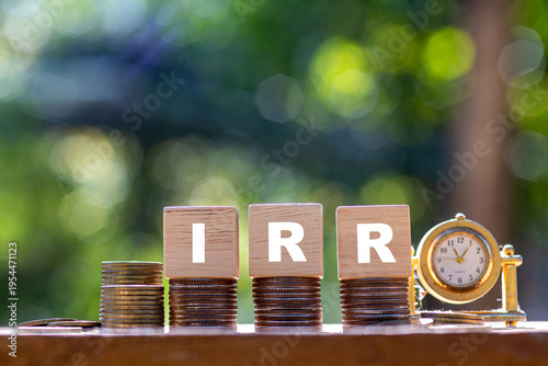 IRR Internal Rate of Return is the annual rate of return on an investment that gives a net present value. It is used to analyze the profitability of an investment project.