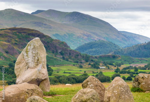 Castlerigg Stone Circle,near Keswick,The Lake District,Cumbria,England,UK.