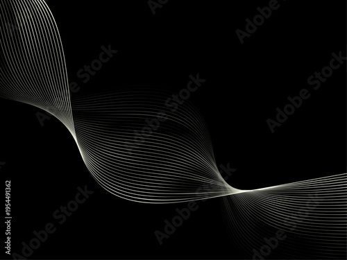 Vector white and gold line luxury organic pattern. Japanese style abstract wave, elegant water, contour, topography, cloud elegant texture. Premium fancy minimal template