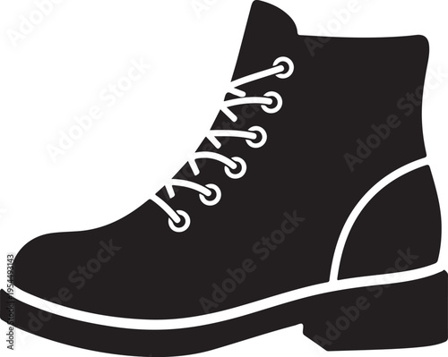 Industrial boot icon