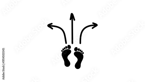 The Pivotal Moment, black isolated silhouette