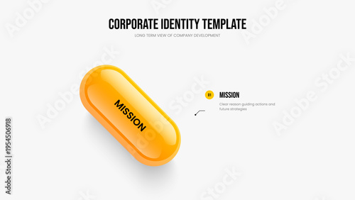 Advertising Forecast One Element Diagram Slide Layout. Investor Development 1 Option Infographic Slideshow Design. Project Review Frame Template Vector Illustration.