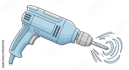 Electric drill tool for home improvement.