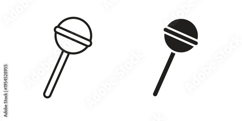 Candy icon collection on white background. Vector icon art.