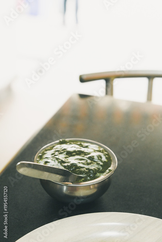 インドのほうれん草のパニール