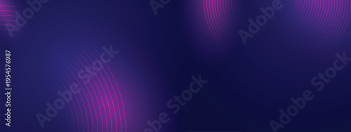 Futuristic purple abstract technology background with glowing particle lines and mesh network structure, dynamic digital wave concept for innovation and data flow