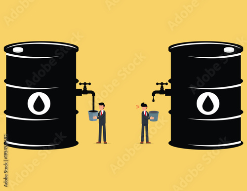 Global crude oil shortage.  Uneven fuel reserves during oil shortage