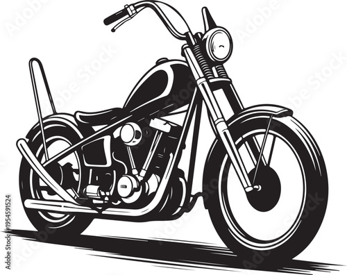 Front fork and wheel assembly schematic with axle and brake