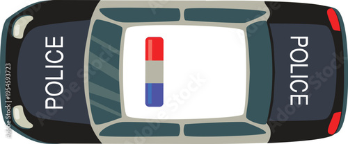 Police Car Roof Emergency Lights