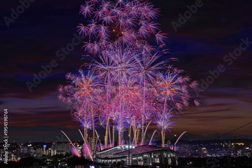 Wallpaper Mural 豊田おいでんまつり・特別作品スターマイン Torontodigital.ca