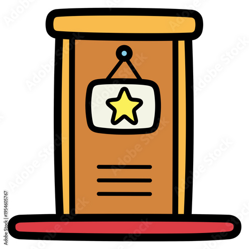 backstage illustration