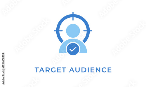 Target Audience vector icon isolated on white background